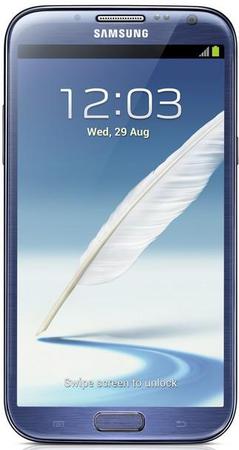 Смартфон Samsung Galaxy Note 2 GT-N7100 Blue - Заинск